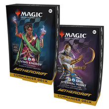 Magic: The Gathering Aetherdrift Commander Decks (Eternal Might + Living Energy)